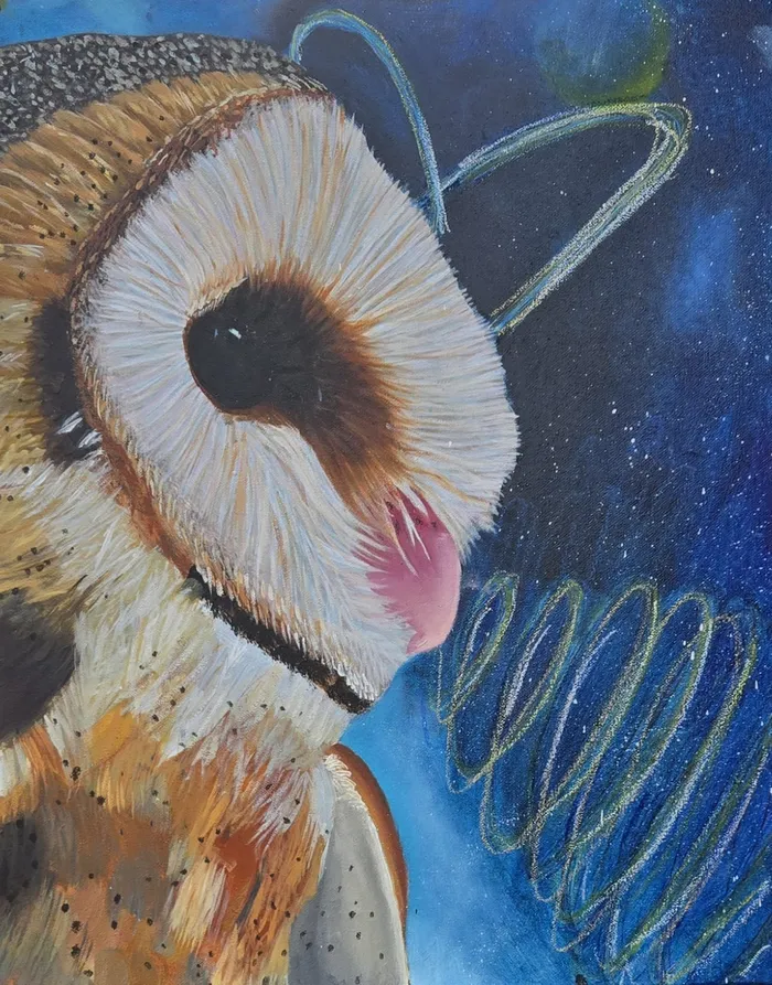 The Finders Frequency is an original oil painting by James Drysdale