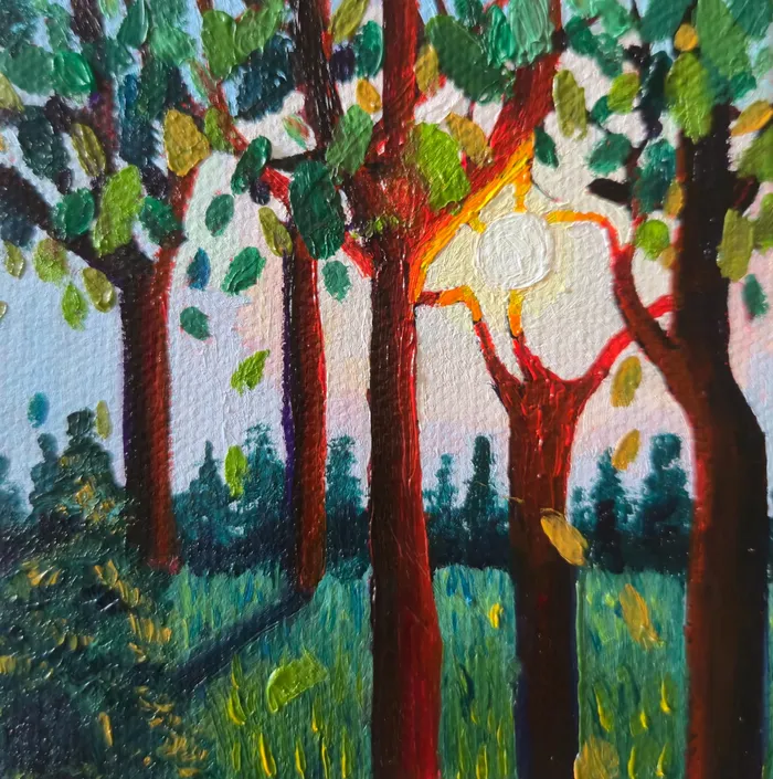 The Forest's Eternal Whisper is an original oil painting by James Drysdale